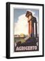 Travel Poster for Agrigento-null-Framed Premium Giclee Print