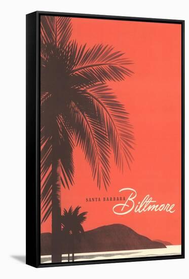Travel Poster for Biltmore Hotel-null-Framed Stretched Canvas