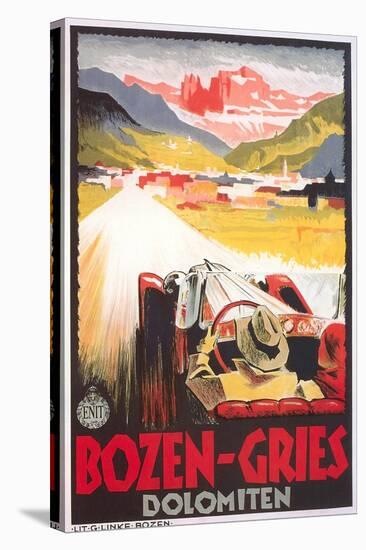 Travel Poster for Bozen-Gries-null-Stretched Canvas