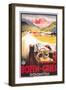 Travel Poster for Bozen-Gries-null-Framed Premium Giclee Print