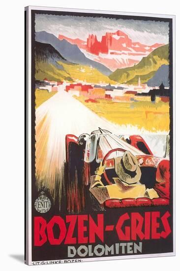 Travel Poster for Bozen-Gries-null-Stretched Canvas