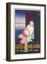 Travel Poster for Castellamare di Stabia-null-Framed Art Print