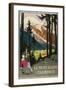 Travel Poster for Chamonix-Found Image Press-Framed Giclee Print