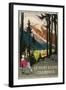 Travel Poster for Chamonix-Found Image Press-Framed Giclee Print