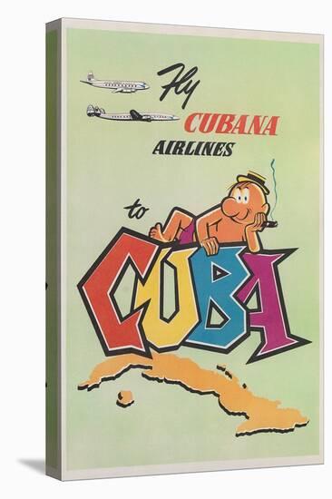 Travel Poster for Cuba-null-Stretched Canvas