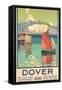 Travel Poster for Dover, Kent-null-Framed Stretched Canvas