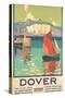 Travel Poster for Dover, Kent-null-Stretched Canvas