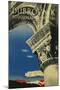 Travel Poster for Dubrovnik, Croatia-Found Image Press-Mounted Giclee Print
