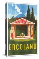 Travel Poster for Herculaneum-null-Stretched Canvas