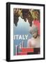 Travel Poster for Italy-null-Framed Art Print