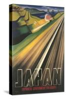 Travel Poster for Japanese Railways-null-Stretched Canvas