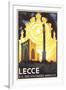 Travel Poster for Lecce-null-Framed Art Print