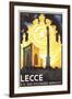 Travel Poster for Lecce-null-Framed Art Print