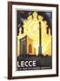 Travel Poster for Lecce-null-Framed Art Print