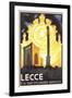 Travel Poster for Lecce-null-Framed Art Print