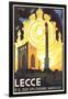 Travel Poster for Lecce-null-Framed Art Print