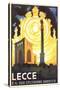 Travel Poster for Lecce-null-Stretched Canvas