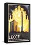 Travel Poster for Lecce-null-Framed Stretched Canvas