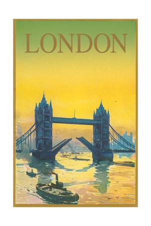 'Travel Poster for London' Prints | AllPosters.com