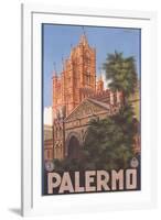 Travel Poster for Palermo-null-Framed Art Print