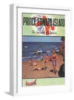 Travel Poster for Prince Edward Island-null-Framed Art Print