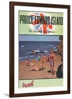 Travel Poster for Prince Edward Island-null-Framed Art Print