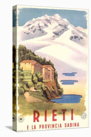 Travel Poster for Rieti-null-Stretched Canvas