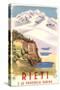 Travel Poster for Rieti-null-Stretched Canvas