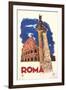 Travel Poster for Rome-null-Framed Art Print