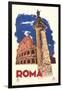 Travel Poster for Rome-null-Framed Art Print