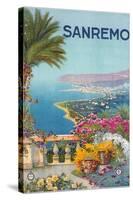 Travel Poster for San Remo-null-Stretched Canvas