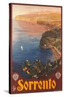 Travel Poster for Sorrento-null-Stretched Canvas