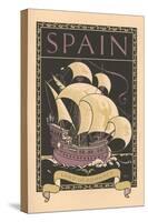 Travel Poster for Spain-null-Stretched Canvas