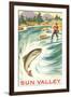 Travel Poster for Sun Valley-null-Framed Art Print