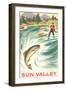 Travel Poster for Sun Valley-null-Framed Premium Giclee Print