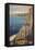 Travel Poster for Taormina-null-Framed Stretched Canvas