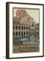 Travel Poster for the Escorial, Spain-Found Image Press-Framed Giclee Print