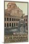 Travel Poster for the Escorial, Spain-Found Image Press-Mounted Giclee Print