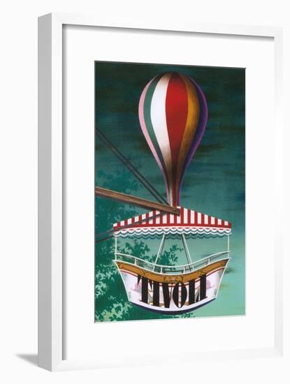 Travel Poster for Tivoli-Found Image Press-Framed Giclee Print