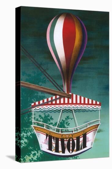 Travel Poster for Tivoli-Found Image Press-Stretched Canvas