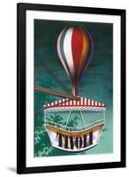 Travel Poster for Tivoli-Found Image Press-Framed Giclee Print