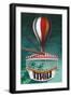 Travel Poster for Tivoli-null-Framed Art Print