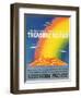 Travel Poster for Treasure Island Exposition-null-Framed Art Print