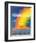 Travel Poster for Treasure Island Exposition-null-Framed Art Print