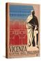 Travel Poster for Vicenza-null-Stretched Canvas