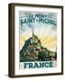 Travel Poster - France-The Saturday Evening Post-Framed Giclee Print