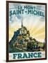 Travel Poster - France-The Saturday Evening Post-Framed Giclee Print