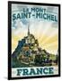 Travel Poster - France-The Saturday Evening Post-Framed Giclee Print