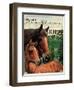 Travel Poster - Kentucky-The Saturday Evening Post-Framed Premium Giclee Print