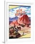 Travel Poster - New Mexico-The Saturday Evening Post-Framed Giclee Print